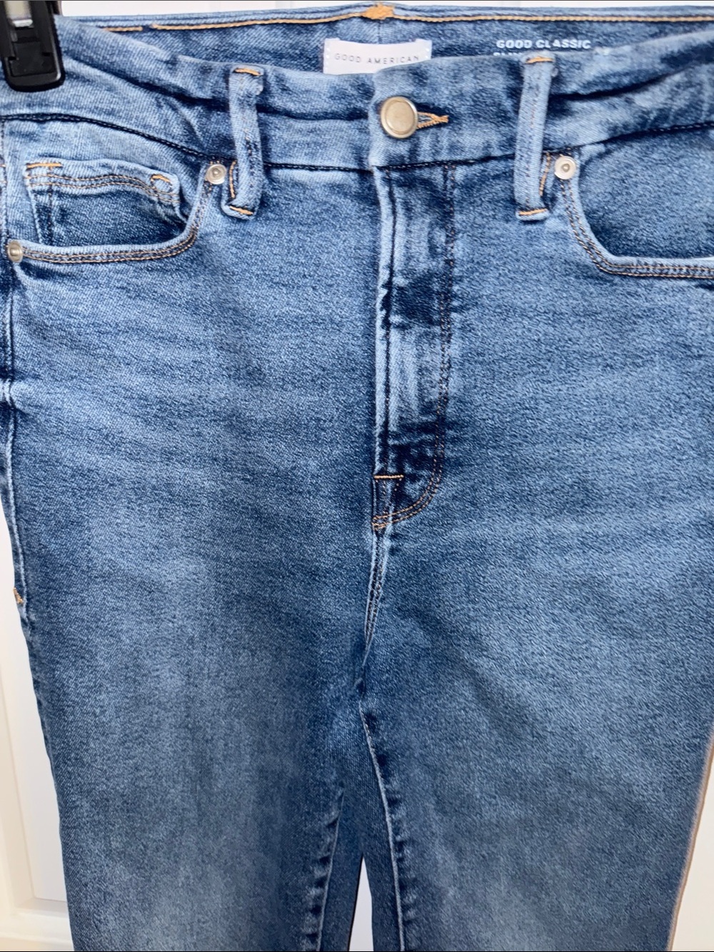 Good American Women's Good Classic Slim Straight Sz 6/28 - Picture 8 of 12